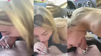 Trippie Bri Fucking with BF in car