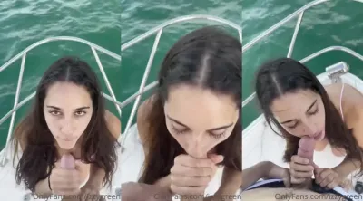 Izzy Green public sex on yacht [Sex