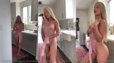 Okaspen Nude See Through Lingerie Strip OnlyFans [video]