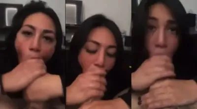 Caught sucking dick  [video]