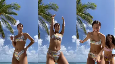 Charli DβAmelio Sexy Beach Bikini Dance Video Leaked