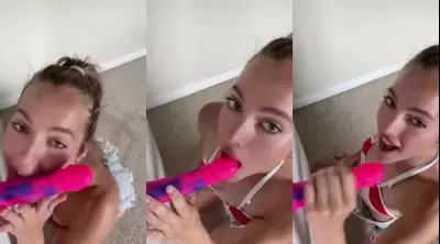 Mercedes Valentine Dildo Blowjob OnlyFans Video Leaked