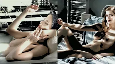 Eva Green Nude Scenes From Sin City Colorized