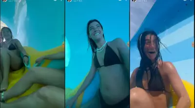 Charli D’Amelio Bikini Water Slide Video Leaked