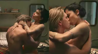 Zoe Kravitz Nude Scenes From Caught Stealing